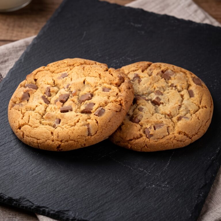 Cookie estilo americano con pepitas de chocolate
