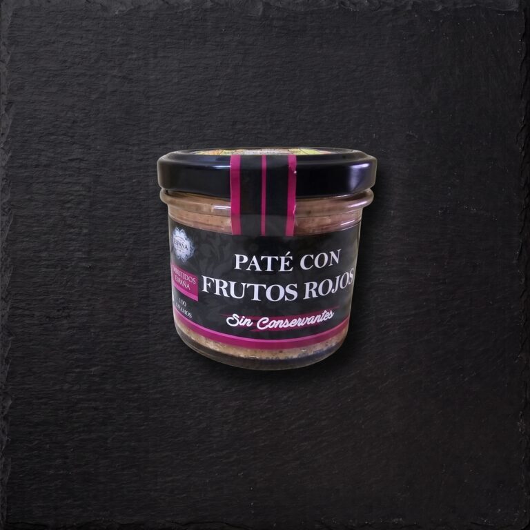 Paté de frutos rojos