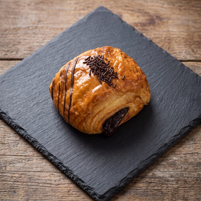 Mini napolitana de chocolate
