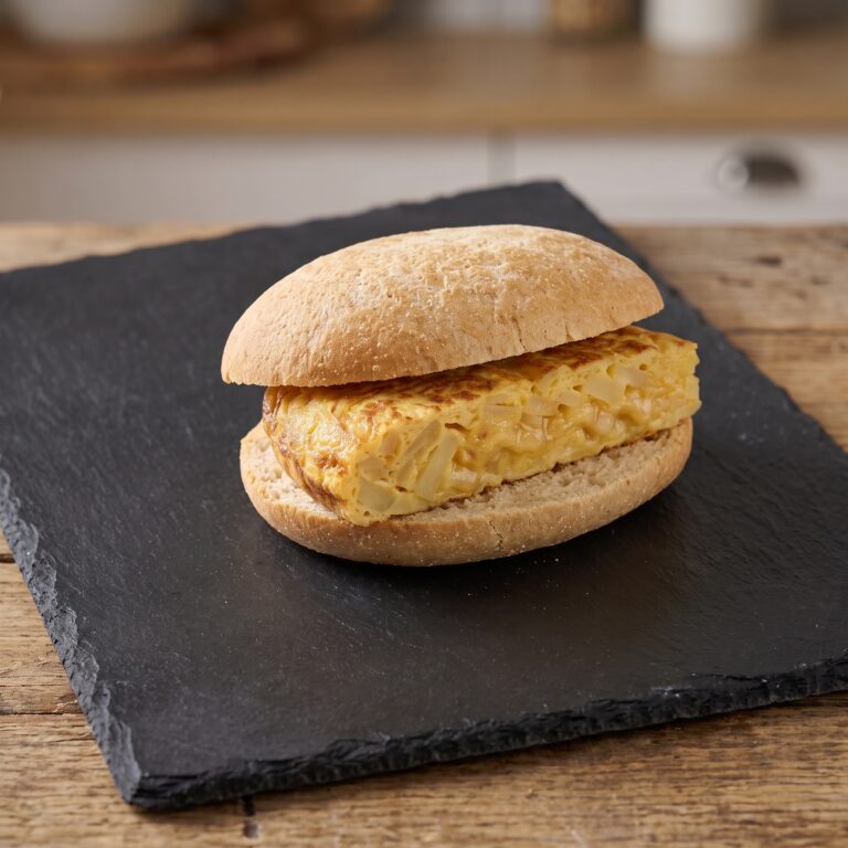 Mollete de tortilla