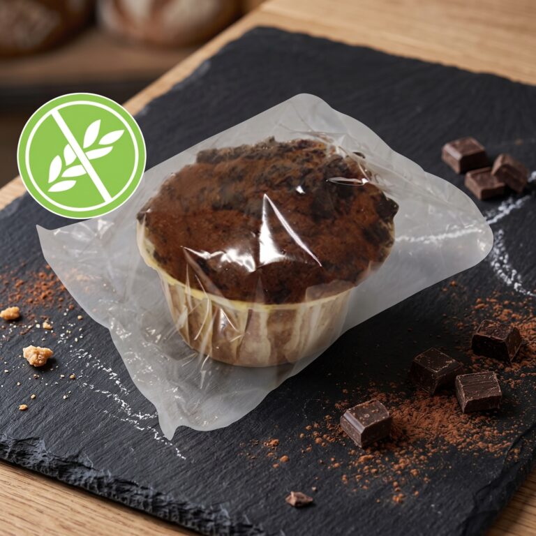 Muffin de chocolate sin gluten