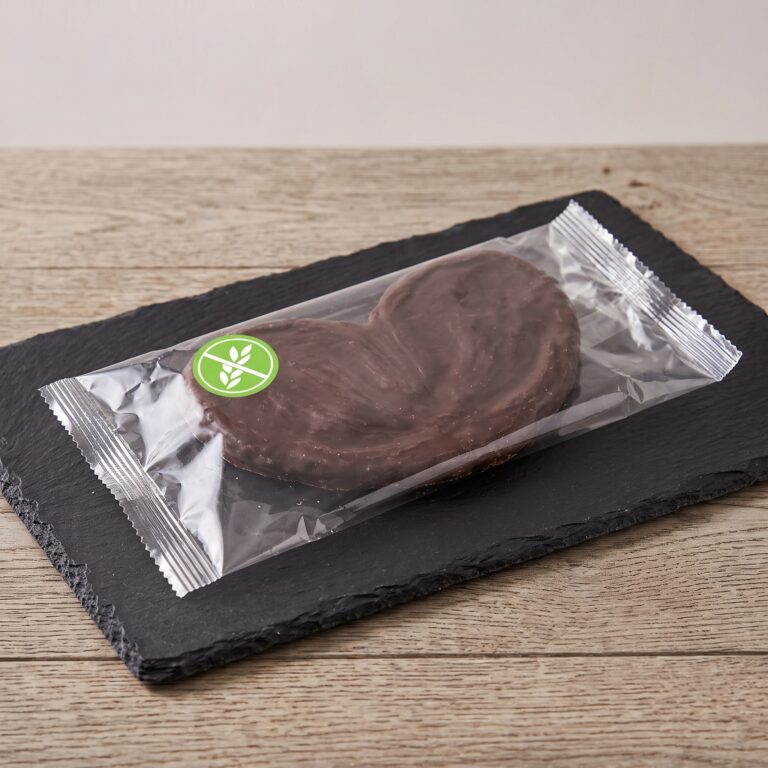Palmera de chocolate sin gluten